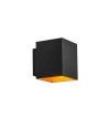 Zuma Line SOLA WL SQUARE Black-Gold 1x40W G9 230V 91063 Wall lamp.