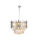 Glamour chandeliers - Milagro Chandelier ASPEN CHROME 6xE14 ML5996 - product 2