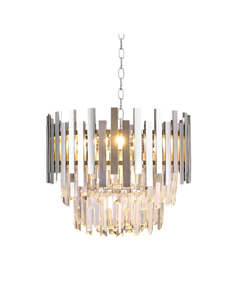 Glamour chandeliers - Milagro Chandelier ASPEN CHROME 6xE14 ML5996 - product kolory-swiatla.pl 4