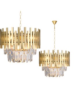 Milagro Chandelier ASPEN GOLD 6xE14 ML5999
