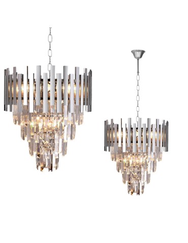 Milagro Chandelier ASPEN II CHROME 9xE14 ML5997