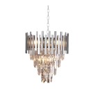 Glamour chandeliers - Milagro Chandelier ASPEN II CHROME 9xE14 ML5997 - product 3