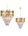 Milagro Chandelier ASPEN II GOLD 9xE14 ML6000