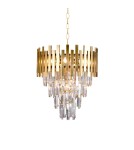 Glamour chandeliers - Milagro Chandelier ASPEN II GOLD 9xE14 ML6000 - product 3