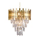 Glamour chandeliers - Milagro Chandelier ASPEN II GOLD 9xE14 ML6000 - product 4