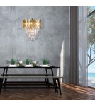Glamour chandeliers - Milagro Chandelier ASPEN II GOLD 9xE14 ML6000 - product 5