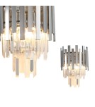 Glamour wall lamps - Milagro Wall lamp ASPEN CHROME 2xE14 ML5995 - product 1