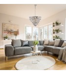 Glamour pendant lamps - Milagro Chandelier CHELSEA CHROME 6xE14 ML6001 - product 4