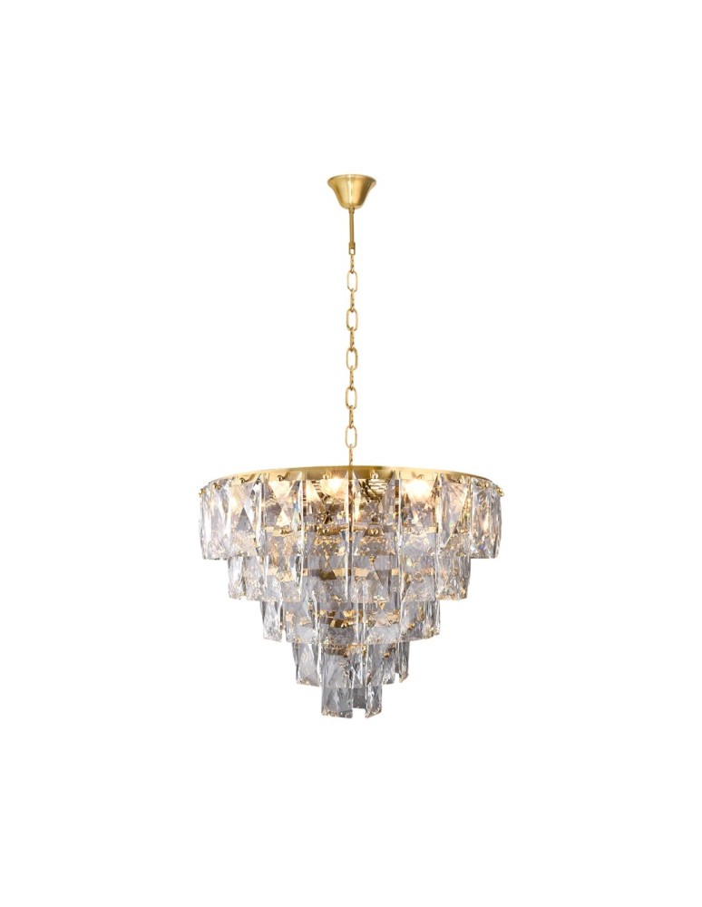Glamour chandeliers - Milagro Chandelier CHELSEA GOLD 6xE14 ML6002 - product kolory-swiatla.pl 2
