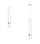 Pendant lamps - Milagro JOKER WHITE/GOLD 1xGU10 pendant lamp MLP6081 - product 1