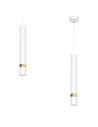 Milagro Lampa wisząca JOKER WHITE/GOLD 1xGU10 MLP6081