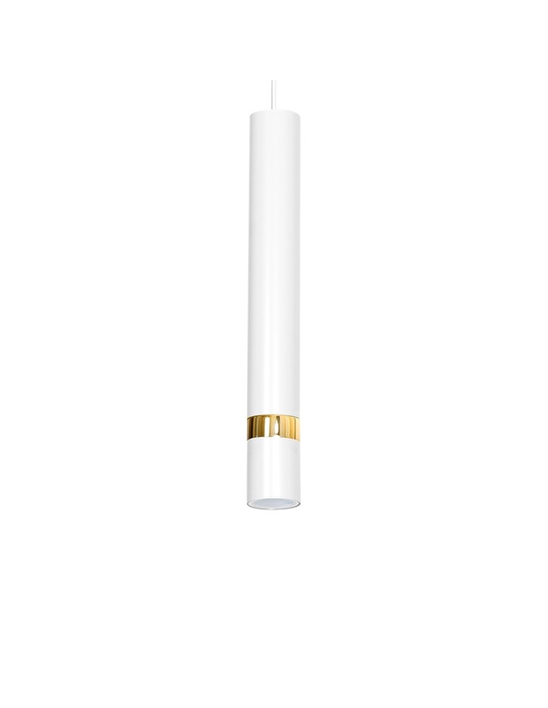 Pendant lamps - Milagro JOKER WHITE/GOLD 1xGU10 pendant lamp MLP6081 - product kolory-swiatla.pl 4