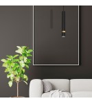 Pendant tube lamps - Milagro JOKER BLACK/GOLD 1xGU10 pendant lamp MLP6079 - product 5