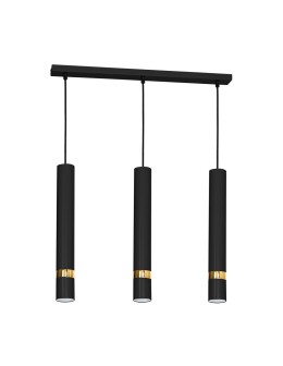 Milagro Lampa wisząca JOKER BLACK/GOLD 3xGU10 MLP6080