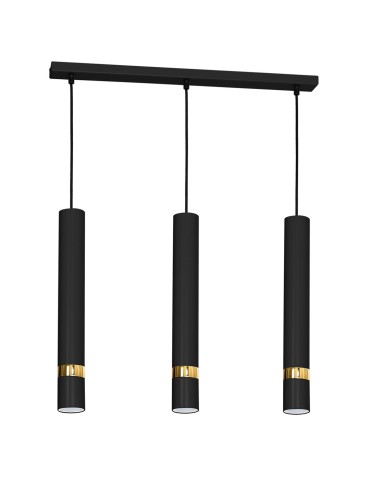 Milagro JOKER BLACK/GOLD 3xGU10 pendant lamp MLP6080 - product 2