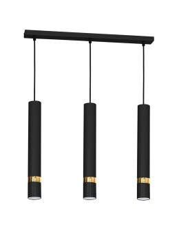Milagro Lampa wisząca JOKER BLACK/GOLD 3xGU10 MLP6080 - produkt 2