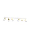 Milagro JOKER WHITE/GOLD 6xGU10 MLP6131 ceiling lamp.
