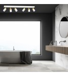 Adjustable ceiling lamps - spots - Milagro JOKER WHITE/GOLD 6xGU10 MLP6131 ceiling lamp. - product 5