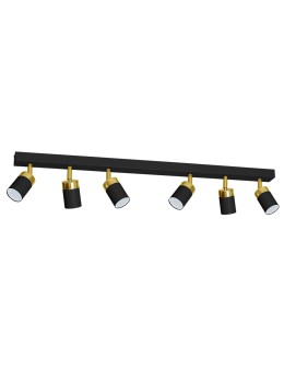 Milagro Lampa sufitowa JOKER BLACK/GOLD 6xGU10 MLP6126 - produkt 2