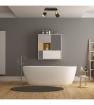 Adjustable ceiling lamps - spots - Milagro JOKER BLACK/GOLD 2xGU10 MLP6124 ceiling lamp. - product 3