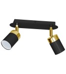 Adjustable ceiling lamps - spots - Milagro JOKER BLACK/GOLD 2xGU10 MLP6124 ceiling lamp. - product 8