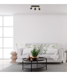 Adjustable ceiling lamps - spots - Milagro JOKER BLACK/GOLD 3xGU10 MLP6125 ceiling lamp. - product 4