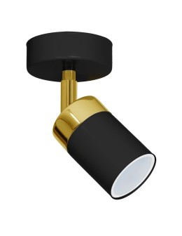 Milagro Kinkiet JOKER BLACK/GOLD 1xGU10 MLP6123