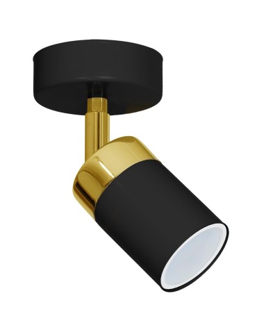 Milagro Kinkiet JOKER BLACK/GOLD 1xGU10 MLP6123 - produkt 2