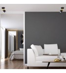 Adjustable ceiling lamps - spots - Milagro Wall lamp JOKER BLACK/GOLD 1xGU10 MLP6123 - product 4