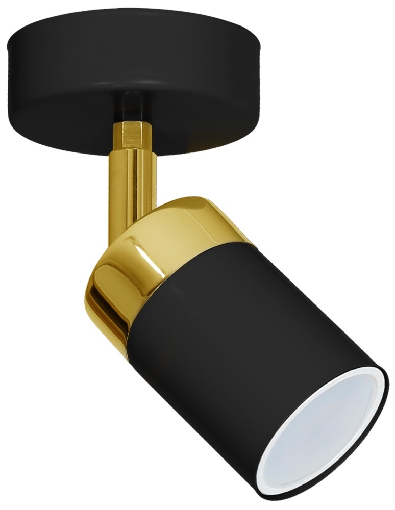 Adjustable ceiling lamps - spots - Milagro Wall lamp JOKER BLACK/GOLD 1xGU10 MLP6123 - product kolory-swiatla.pl 8