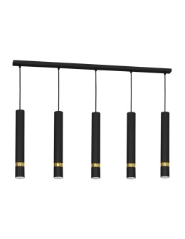 Milagro Lampa wisząca JOKER BLACK/GOLD 5xGU10 MLP6121