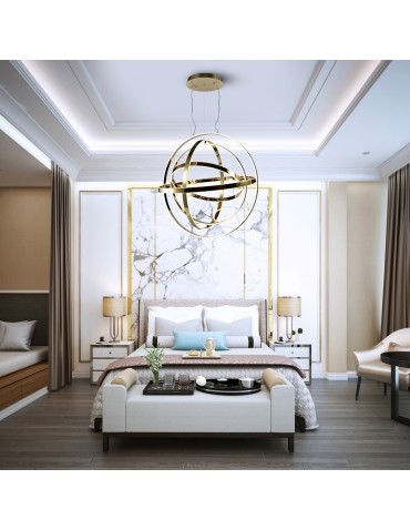 Milagro COPERNICUS GOLD 180W LED pendant lamp ML6152 - product 2