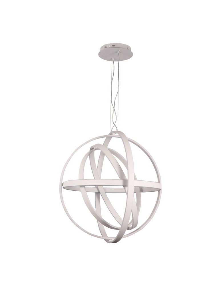 Pendant lamps - Milagro COPERNICUS WHITE 180W LED pendant lamp ML6154 - product kolory-swiatla.pl 1