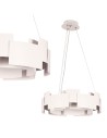 Milagro Lampa wisząca TORINO WHITE 24W LED ML6140