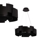 Milagro Lampa wisząca TORINO BLACK 24W LED ML6141