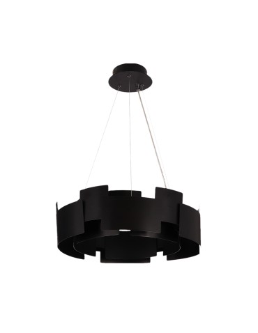 Milagro TORINO BLACK 24W LED pendant lamp ML6141 - product 2