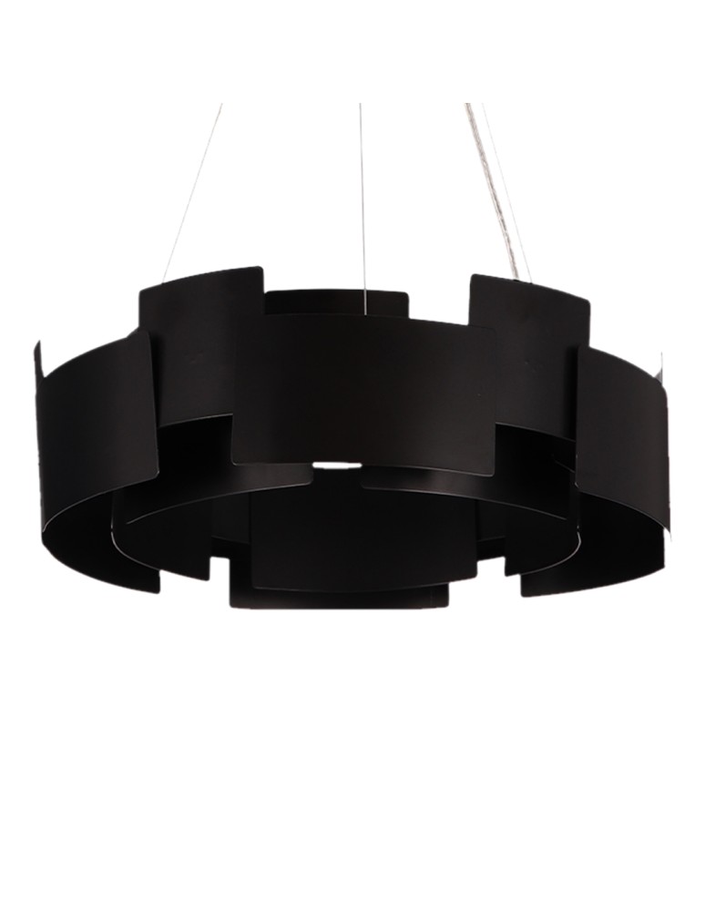 Milagro Lampa wisząca TORINO BLACK 24W LED ML6141