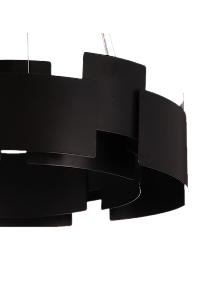 Milagro Lampa wisząca TORINO BLACK 24W LED ML6141