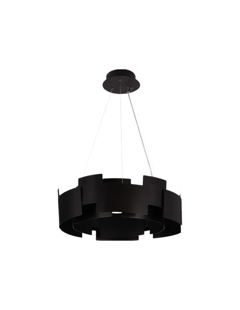 Milagro Lampa wisząca TORINO BLACK 24W LED ML6141
