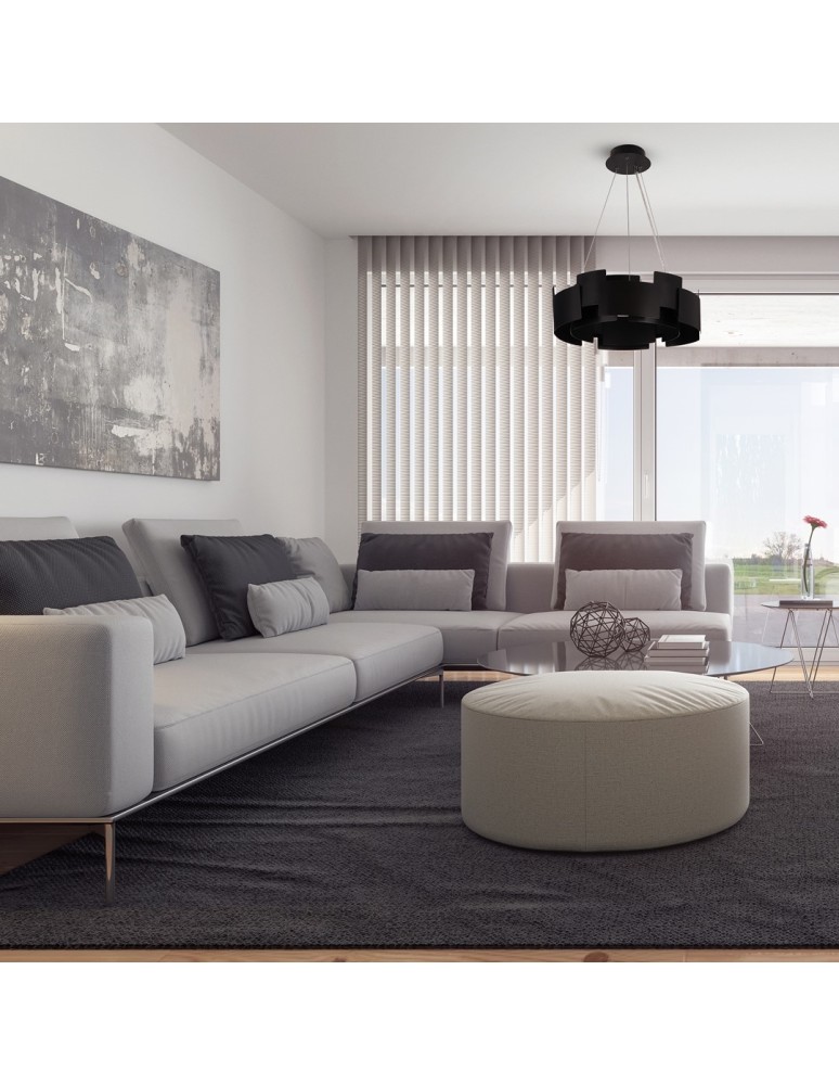 Milagro Lampa wisząca TORINO BLACK 24W LED ML6141