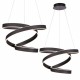 Milagro Lampa wisząca ANDROMEDA BLACK 100W LED ML6160