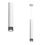 Milagro Lampa wisząca DANI WHITE/CHROME 1xGU10 MLP6227