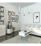 Pendant lamps - Milagro DANI WHITE/CHROME 3xGU10 pendant lamp MLP6228 - product 6