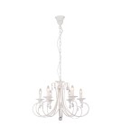 Chandelier chandeliers - Zuma Line NOVIA 6x40W E14 230V White RLD94217-6A Pendant. - product 1