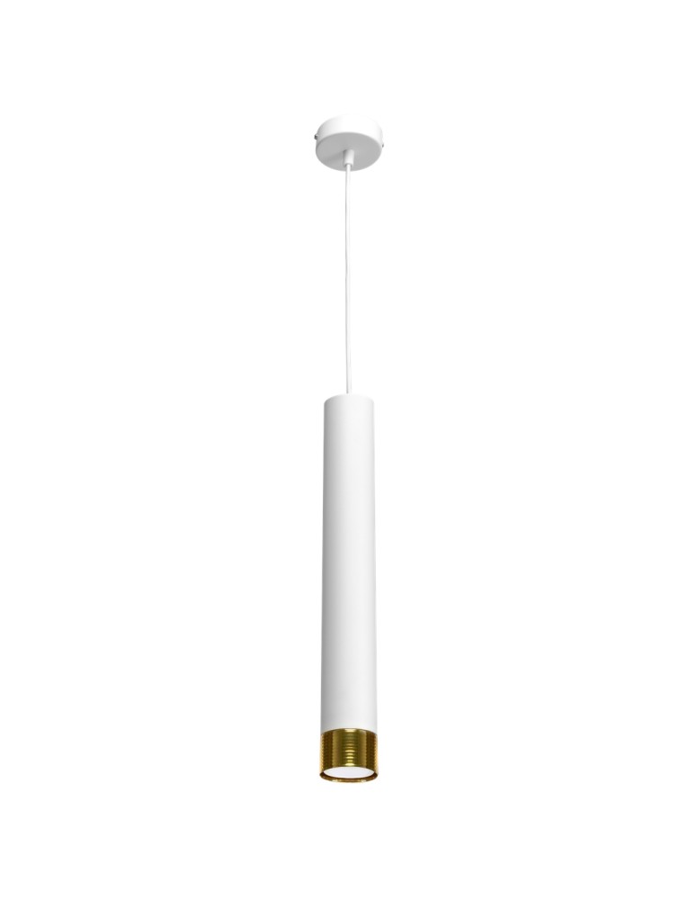 Pendant lamps - Milagro DANI WHITE/GOLD 1xGU10 pendant lamp MLP6235 - product kolory-swiatla.pl 9
