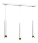 Pendant lamps - Milagro DANI WHITE/GOLD 3xGU10 pendant lamp MLP6236 - product 1