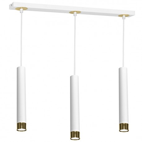 Milagro Lampa wisząca DANI WHITE/GOLD 3xGU10 MLP6236
