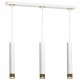 Milagro Lampa wisząca DANI WHITE/GOLD 3xGU10 MLP6236