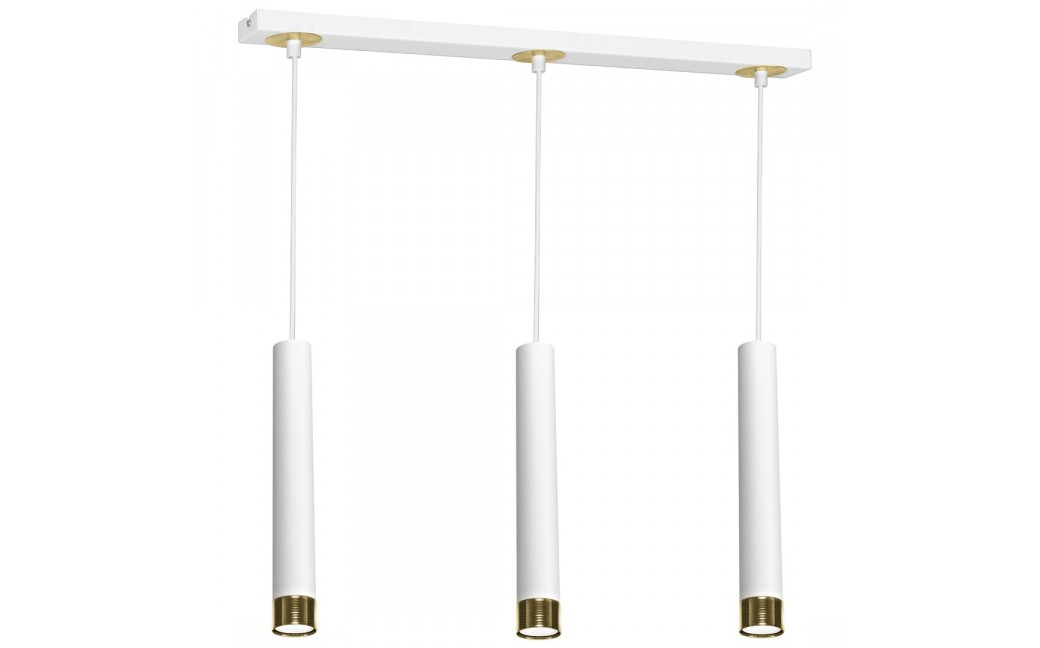 Milagro Lampa wisząca DANI WHITE/GOLD 3xGU10 MLP6236