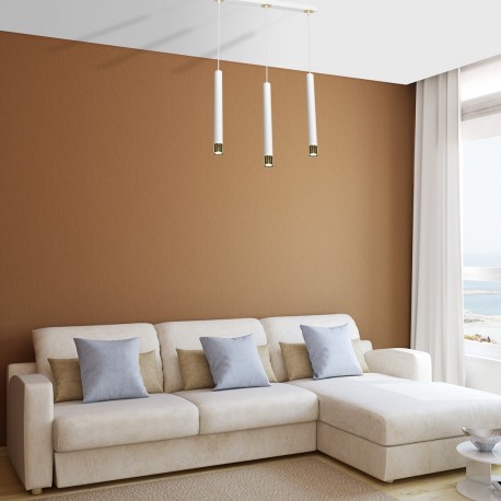 Milagro Lampa wisząca DANI WHITE/GOLD 3xGU10 MLP6236